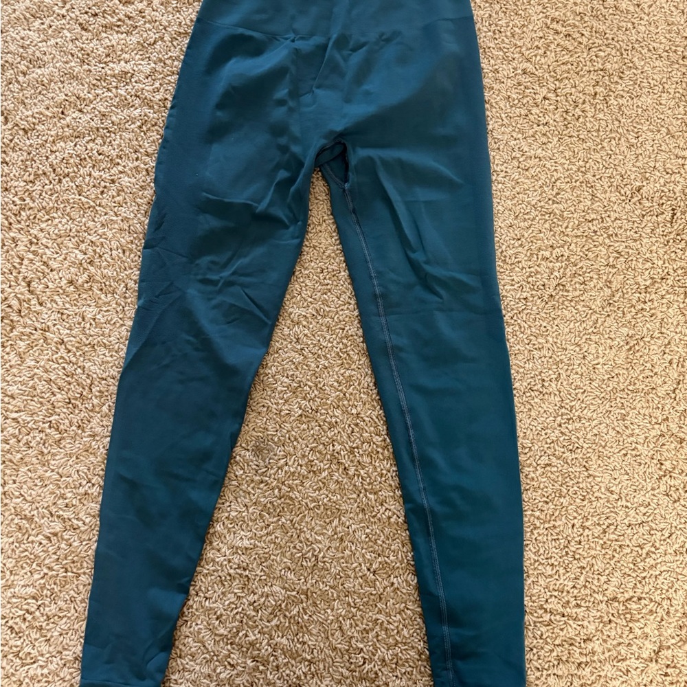 Alphalete Amplify Teal-Blue Leggings, M